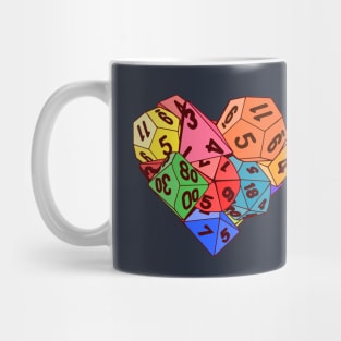 <3 RPG DICE Mug